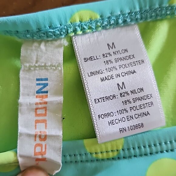 Inmotion Polka Dotted Junior Women's M Bikini Bottom - Picture 3 of 3